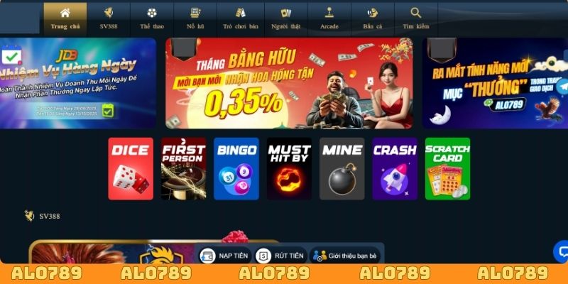 Ấn tượng về giao diện thu hút đông đảo hội viên đến với nhà cái