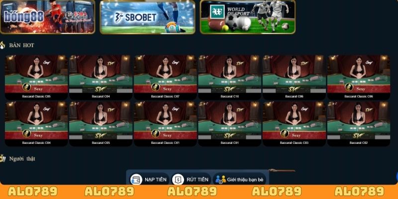 Hệ thống trò chơi hot đang được yêu thích trên trang web